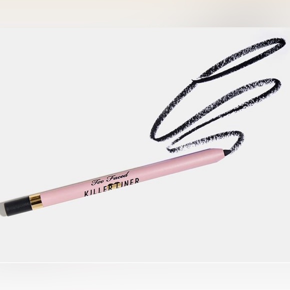 Too Faced Killer Liner 36 Hour Waterproof Gel Eyeliner Pencil - Black. - Picture 6 of 7